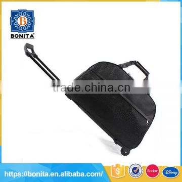 New unique desire mens outdoor black wheeled duffel wholesale trolley bags with vogue design