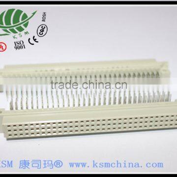 Row 3 90 degree Female 96 pin Din 41612 Euro connector