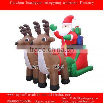 inflatable home christmas santa home decoration