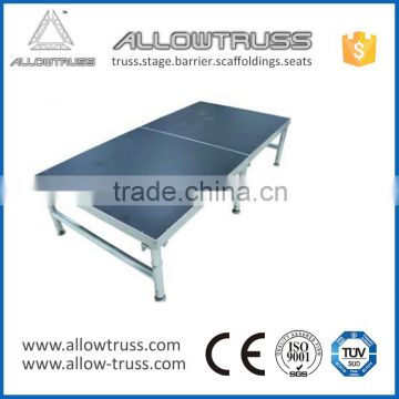 Suitable for indoor and outdoor high quarlity performances mobile stage/portable stage platform for sale