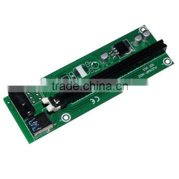 USB 3.0 PCI-E Express 1x To16x Extender Riser Board Card Adapter SATA Cable photo-3
