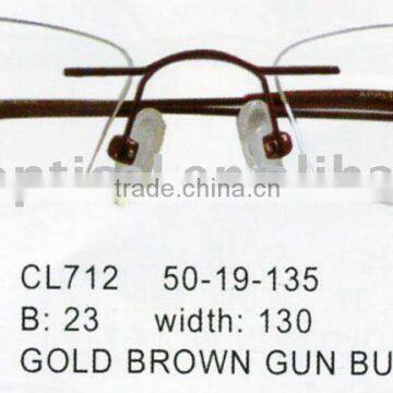 Rimless series spectacle frames500