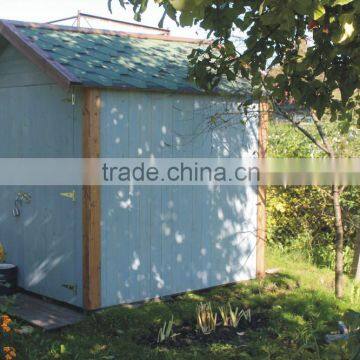 Wooden garden tool house