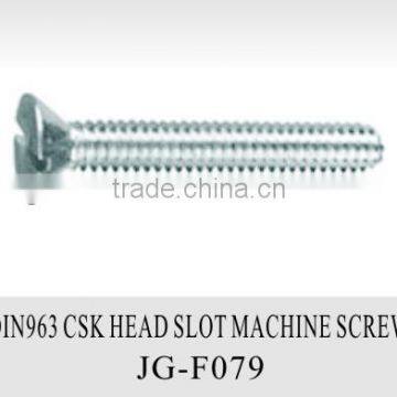 Din963 csk head slot machine screw