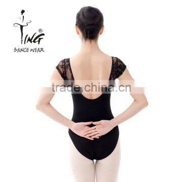 Sexy Lace 2016 Girl Ballet Leotard Wholesale Adult Color Red Artistic Gymnastics Leotards photo-5