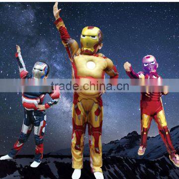 2016 hot selling iron man cosplay costume