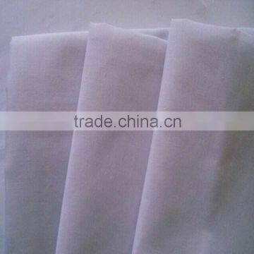 100% Polyester White/Bleached fabric