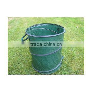 Plastic Pop Up 137L Garden Waste Tip Sack Bag /Pop Up Gardening Garbage Leaf Collector Bag photo-5