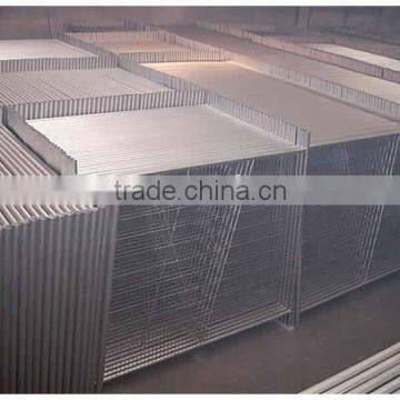 Galvanized temporary fence mesh panels