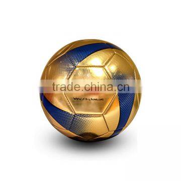 Metalic PVC Material Soccer Ball