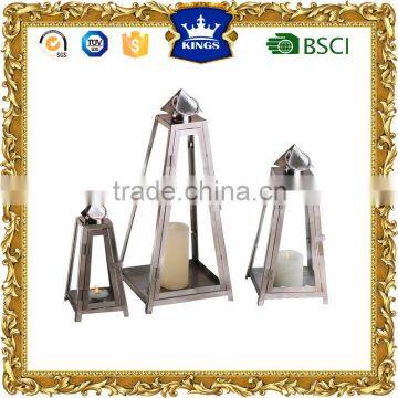 Pyramid Garden Stainless Steel Candle Lantern 1002 photo-4