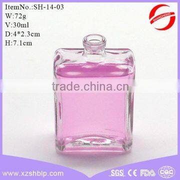 50ml square glass perfume bottle wholesale