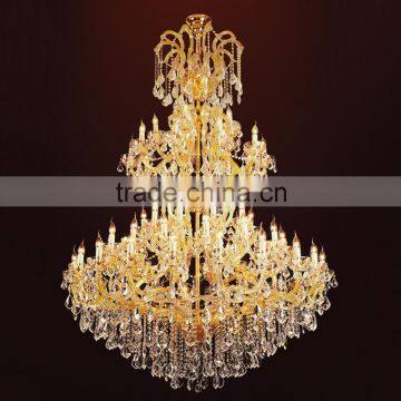 Hot sell large hotel gold chandelier