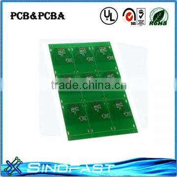 2 pieces per panel double sided PCB board for e cigarette