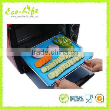 New Grilled Green Rectangular Shape Silicone Swiss Cake Mat Chocolate Rolls Sushi Mold Pizza Baking Pan Dough Roller For Baking photo-4