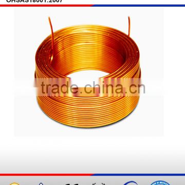 Copper air inductor coil for transformer