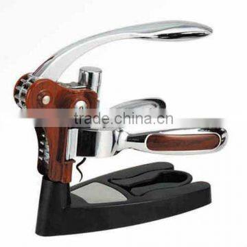 2013 new design of high quality durable aluminium or zinc alloy rabbit corkscrew