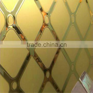 chinese decorative nano etched mirror