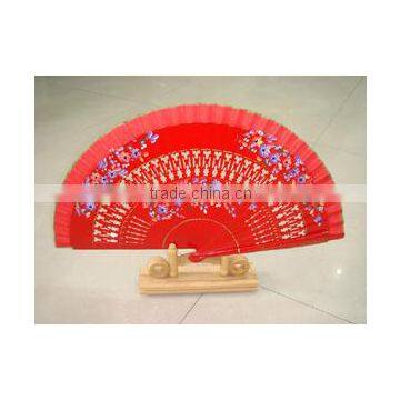 wooden hand fan