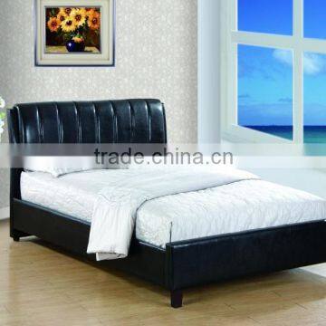 Antique new design leather pu bed