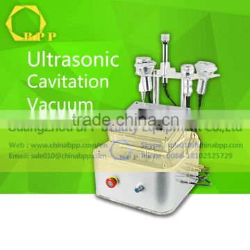 Ultrasonic E Wrinkle Removal Cavitation+vacuum+RF Slimming Machine Rf Cavitation Machine