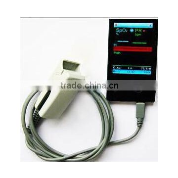 CE approved Color LCD Handheld Adult Pulse Oximeter with Software RPO-60F