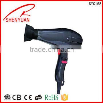 High Quality professional home use salon hot/cold wind ionic hair dryer barber shop tools with CE ROHS china supplier