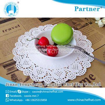 Perfect -designed white round paper doilies 2017 market price