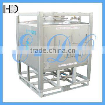 Stainless Steel 1000L Chemical IBC Tank