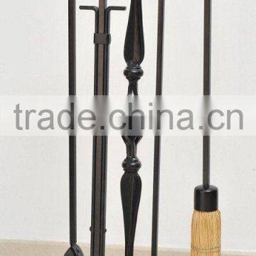 Fireplace tool set