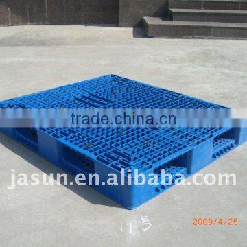 Single faced gridding strengthen plastic pallet type A