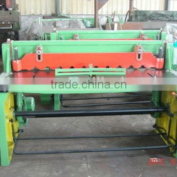 Q11 mechanical plate shearing machine