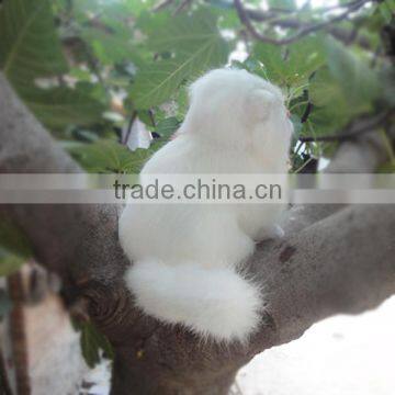 Nice White Color Lifelike Looking Cute Plush Animal Cats Real Kitten Toy photo-4