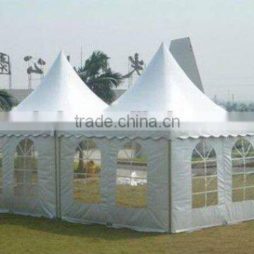 large a shaped party tent