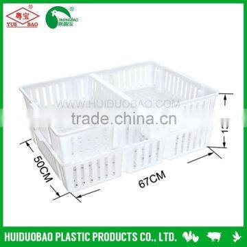 poultry plastic trasportation/circulating stackable box/crate/cage for chicken