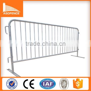 Easy install pedestrian barrier temporary fence used crowd control barriers