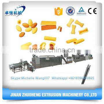 Automatic Core Filling Puff Snacks Food Making Machine From China Supplier