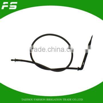 Potting Plant Irrigation Water Saving Irrigation One Branch Bend Arrow Dripper Sprinkler And 50CM PVC Vinyl Hose