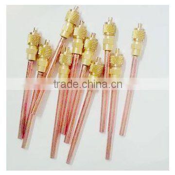 China Factory Refrigeration Copper Access Valve