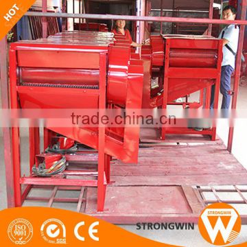 good price rice shell harvester machine