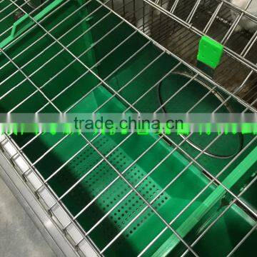 Rabbit Breeding Cages Indoor Rabbit Cages Back-up Two Floors of Rabbit Cages photo-3