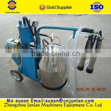 piston type cow sheep goat single cow portable milking machine