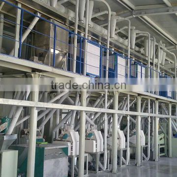 100T/24H Indian Corn Flour Milling Machine