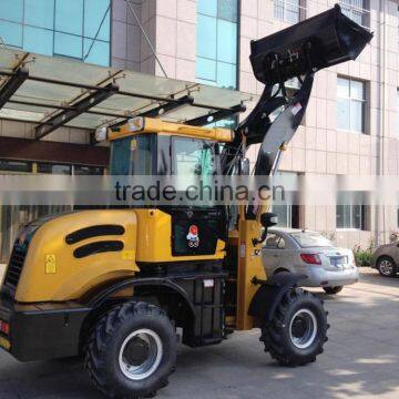 ZL16F compact mini farm radlader work in Europe USA EPA ROPS Ce 38KW 1500kg lifting