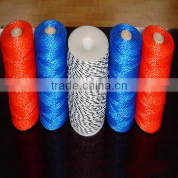 Plastic Electric Fence Netting Polywire / Polyrope / Plastic Stainless Steel Rope