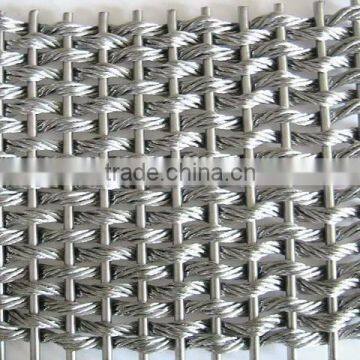 Anping Metal wire mesh partition wall/metal office partition wall mesh/decorative metal mesh