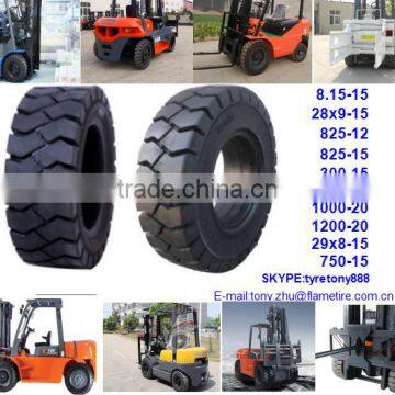 300-15 solid tyre for forklift .