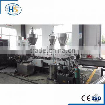 PVC Conical Twin Screw Two Stage Plastic Extruder/100-300kg/h PP PE LDPE HDPE PET Production Line photo-5