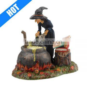 customized handmade pianted village hand painted halloween decoration