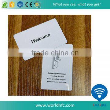 Hotel Lock PVC Smart Key Card